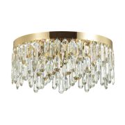 4986/6C HALL ODL22 631 золотой/хрусталь Люстра потолочная E14 6*40W DAKISA