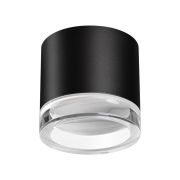 371030 OVER NT25 458 черный Светильник накладной IP20 GX53 12Вт 220-240V GEM