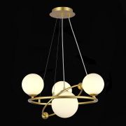 SLE2210-203-04 Светильник подвесной Золотой/Белый G9 LED 4*5W ARTU