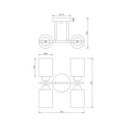 Люстра Freya FR5129PL-04W