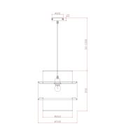 Подвесной светильник Freya FR5333PL-01W