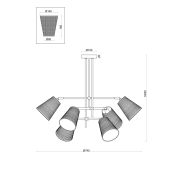 Люстра Freya FR5260PL-06BS