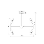 Люстра Freya FR5087PL-10B