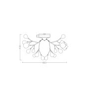 Люстра Freya FR5068CL-27B