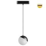 359260 SHINO NT23 188 черный Трековый светильник для низковольтного шинопровода IP20 LED 10W 48V 800Лм 3000К SMAL