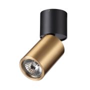 4280/1C HIGHTECH ODL22 000 черный с античной бронзой Потолочный светильник IP20 GU10 50W DUETTA