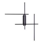 3890/36WLP L-VISION ODL20 311 черный/металл Настенный светильник LED 3000/3800/4800K (перекл. ч/з тумблер) 33W 220V RUDY