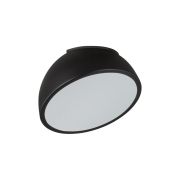 7658/11L MITRA LED SN 549 Светильник пластик/белый/черный LED 11Вт 4000K D200 IP20 PLUTO BLACK