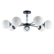 6526/7C MODERNI LN26 360 чёрный Люстра потолочная E14 7*40W 220V SUNDAY