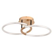 6545/61CL LEDIO LN23 000 золотой, черный Люстра потолочнаяс ПДУ LED 33W 3000-6000K 220V LARA