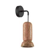 5054/1WC PENDANT ODL24 379 черный/розовый/коричн./металл/керамика Бра GU10 LED 4W KERAMA