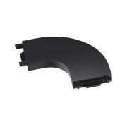 135207 SHINO NT23 170 черный Соединитель с токопроводом «L» для низковольтного шинопровода IP20 48V SMAL