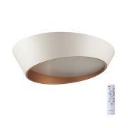 7693/60L AVRA LED SN 587 Светильник металл/акрил/белый/золотистый LED 60Вт 3000-6000K D500 IP20 пульт ДУ APEX