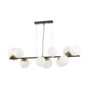 6508/10 MODERNI LN26 170 чёрный, белый, бронза Люстра E14 10*40W 220V MELONA