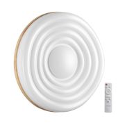 7674/EL PALE SN 000 белый/натуральное дерево LED 70Вт 3000-6000К D470 IP43 пульт ДУ FASS WOOD