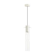 5059/5LB PENDANT ODL24 385 белый/прозрачный/металл/стекло Подвес LED 5W 3000K SCROW