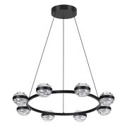 5031/50L L-VISION ODL24 000 чёрный/металл/акрил Люстра LED 50W 4000K 4310лм KLOT