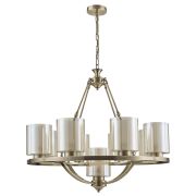 6524/9 COUNTY LN23 000 античная латунь Люстра E27 9*60W 220V RIVERLY