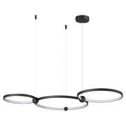 6533/85L LEDIO LN23 000 чёрный Светильник подвеснойс ПДУ LED 85W 3000-6000K 220V DIEGO