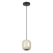 5053/1A PENDANT ODL24 375 черный/цвет слонов.кости//металл Подвес GU10 LED 4W OVALI