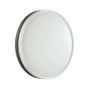 7668/DL COLOR SN 152 Светильник пластик/белый/темно-коричневый LED 48Вт 4000К D415 IP43 NOHAVA BROWN