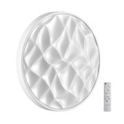 7672/EL PALE SN 000 Светильник пластик/белый LED 70Вт 3000-6000К D485 IP43 пульт ДУ GITUM