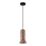 5054/1C PENDANT ODL24 379 черный/розовый/коричн./металл/керамика Подвес GU10 LED 4W KERAMA