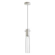 5058/5LB PENDANT ODL24 385 белый/прозрачный/металл/стекло Подвес LED 5W 3000K SCROW