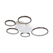 5254/99CL LEDIO LN26 292 белый, черный Люстра потолочная диммир. с ДУ LED 126W 220V NORBERT