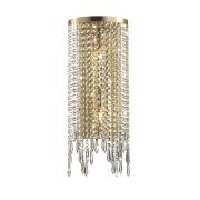 5028/2WA MODERN ODL23 621 золотой/прозрачный металл/хрусталь Бра E14 2*40W CHOKKA