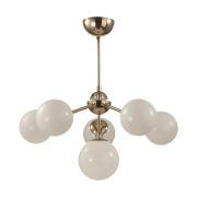 6536/6C MODERNI LN23 000 золотой Люстра потолочная E27 6*40W 220V MARSHA