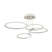 5282/96CL LEDIO LN26 268 белый, хром Люстра потолочная LED 96W 3000-6000K с пультом ДУ 220V URSULA