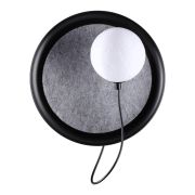 370974 OVER NT24 280 черный Светильник накладной настенный IP20 G9 7W 220V FELTO