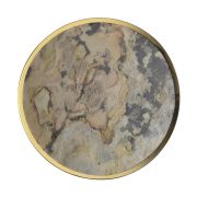 5079/40L L-VISION ODL24 209 зол/серо-бежевый/металл/натур.камень/акрил Настенный светильник с переключ.цветов.темпер. LED 40W 3000К/4000K/6000K BERGI