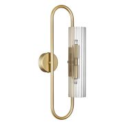 6560/2W SUSPENTIONI LN26 281 золотой/прозрачный/металл/стекло Бра G9 2*20W 220V TORONTO