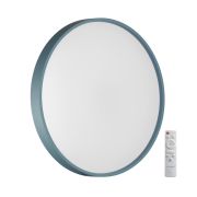 7745/EL COLOR SN 127 Светильник светодиодный потолочный пластик/белый/синий LED 70Вт 3000-6000К D480 IP43 пульт ДУ MAVIC