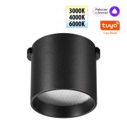 359473 SHINO NT24 104 черный Трековый смарт-светильник для низковольтного шинопровода с двумя режимами работы IP20 LED 6W 24V 3000-6000K EASY