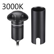 6662/3GL3 NATURE ODL25 691 черный/металл Встраиваемый грунтовый светильник IP67 LED 3W 3000K 60° 12V/24V WALD (нужен драйвер 357781/357782)