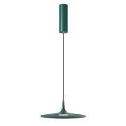 7037/12L HIGHTECH ODL25 000 темно-зеленый/металл/акрил Подвесной светильник IP20 LED 12W 3000K AC90-260V SOMBRA