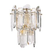 5069/2W HALL ODL24 603 золото/прозрачный/металл/хрусталь Бра E14 2*40W BULLON