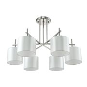 Crystal Lux Люстра Crystal Lux SERGIO PL6 NICKEL