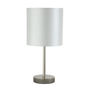 Crystal Lux Настольная лампа Crystal Lux SERGIO LG1 NICKEL