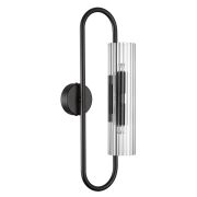 6561/2W SUSPENTIONI LN26 283 черный/прозрачный/металл/стекло Бра G9 2*20W 220V TORONTO