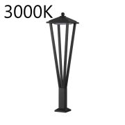 6655/12GL3 NATURE ODL25 673 черный/металл/акрил Уличный светильник IP65 LED 12W 3000K AC85-265V BEARITZ