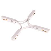 135177 SHINO NT23 120 белый Гибкий токопроводящий соединитель для низковольтного шинопровода «X-образный» IP20 48V FLUM