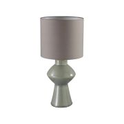 8129/1T MODERNI LN26 480 серый, керамика/текстиль Настольная лампа E27 1*60W 220V SEGI