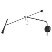 7030/5WL HIGHTECH ODL25 271 Настенный светильник металл/черный IP20 LED 1*5W 3000K 220V PIX