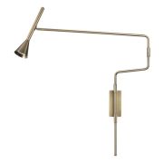 7032/1W HIGHTECH ODL25 271 Настенный светильник бронзов/металл/металл с выкл. IP20 LED GU10 9W 220V IZZY