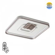 7786/85L PIKO LED SN 607 Светильник металл/белый/бронза LED 85Вт 3000-6500K 490х490 IP20 пульт ДУ GEMINI