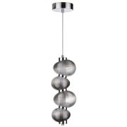 5096/17L L-VISION ODL25 419 хром/дымчатый градиент/металл/стекло Подвес LED 17W 4000K 2686Лм BRUCO